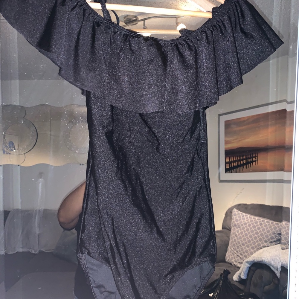 Black bathing suit